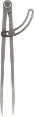 Produktbild von hedue® Spitzzirkel B613 - Anreißzirkel mit Stellbogen, 30 cm