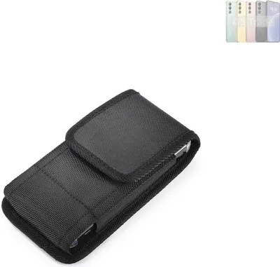 Produktbild von Holster Gürteltasche kompatibel mit Meizu 21 Holster Gürtel Tasche wasserabweisend Handy Hülle Schutz Hülle Outdoor schwarz K-S-Trade