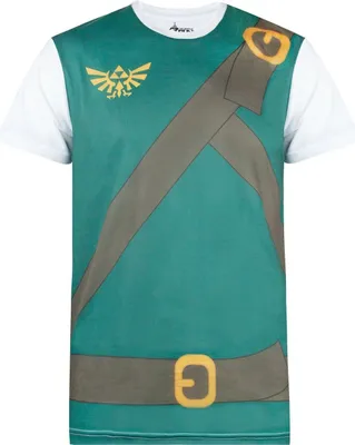 Produktbild von The Legend Of Zelda - "Classics" T-Shirt für Herren NS5255 (L) (Weiß/Grün)