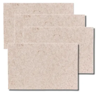 Tafelset Felia beige, 4-teilig, Filz, 45x30x0,4 cm