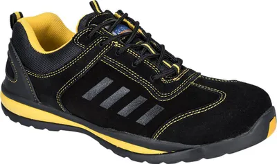Obrázek produktu pro Portwest FW34 Steelite Lusum Safety Trainers S1P HRO Black Velikost 43