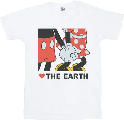 Produktbild von Disney - "Heart The Earth" T-Shirt für Damen BI36925 (M) (Weiß)