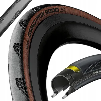Zdjęcie produktu dla Opona 700x25c Continental Grand Prix 5000 BRĄZ BOK