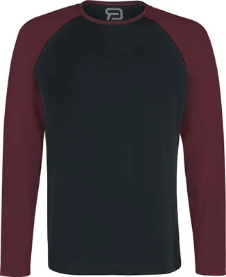 Produktbild von RED by EMP Herren schwarz-rotes Langarmshirt 5XL