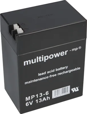 Immagine prodotto di Batteria al piombo Multipower MP13-6 Pb 6V / 13Ah