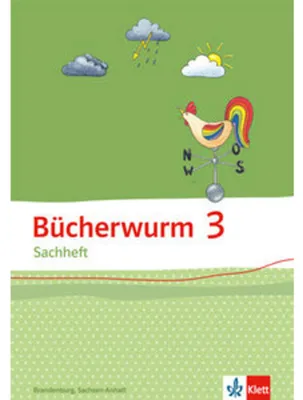 Obrázek produktu pro Bücherwurm Sachheft. Arbeitsheft 3. Schuljahr für Sachsen-Anhalt