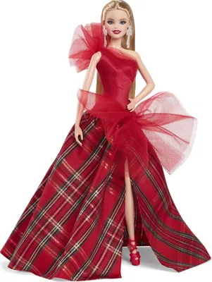 Image de Mattel Barbie Signature Christmas Blonde 2024 HRM61