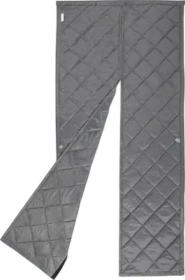 Image de Rideau magnétique pour porte - Rideau de 96x208 cm - Isolation thermique - Isolation phonique - Anti-vent - Économie d'énergie - Tissu Oxford - Gris