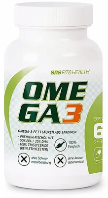 Produktbild von SRS Omega 3 - 60 Kapseln pro Dose