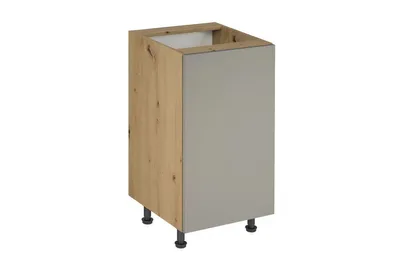 Produktbild von Küchenunterschrank 45 cm  ohne Arbeitsplatte küchenmöbel, Langen D45 Beige/Matt