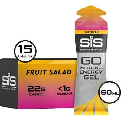 Produktbild von Science in Sport GO Isotonic Energy Gel Fruit Salad 15 x 60 ml