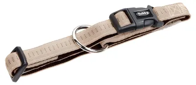 Produktbild von Nobby Halsband Soft Grip beige/chocolate, Verstellmöglichkeit: 20-30 cm