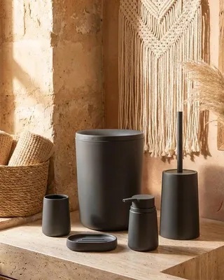 Immagine prodotto di Set Accessori bagno 5 pz Grigio Pop
