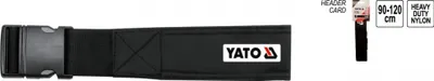 Zdjęcie produktu dla Yato YT-7409, Pas narzędziowy, Czarny, Nylon, 9 cm, 12 cm, Klamra typu klik