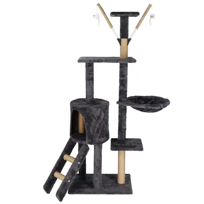 Produktbild von Springos® Kratzbaum Liegemulde Aussichtsplattformen Katzenhöhle 145 cm