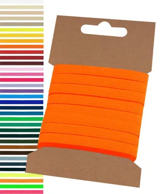 Produktbild von 5m Gummiband 6,6mm Gummilitze Wäschegummi elastisches Band Wäscheband Farbwahl