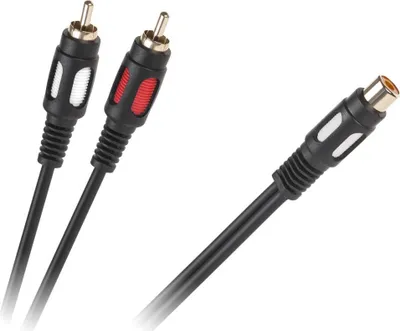 Immagine prodotto di KPO3871 Cavo 1 presa RCA - 2 spine RCA 25 cm
