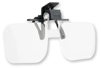 Produktbild von Carson OD-12 Clip & Flip 1,75x Aufsatzlupe für Brillen