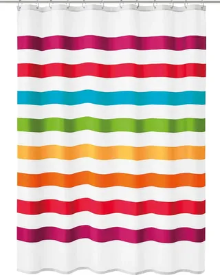Image de Kleine Wolke Rideau de douche textile SELECT Multicolor 180 x 200 cm