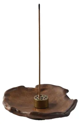 Räucherstäbchenhalter aus Keramik, handgefertigt, 8×10×4 cm