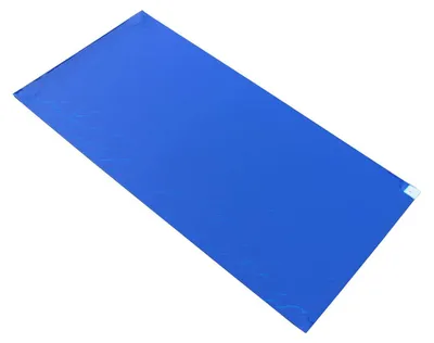 Klebematte 45×90 cm, Blau, 300 Blätter, 10 Matten