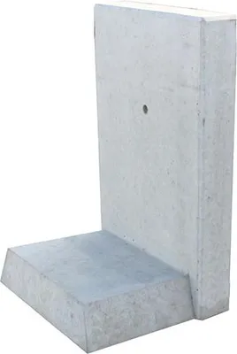 Produktbild von L-Steine L-STEIN BEWEHRT GRAU 80/50/45/12 CM