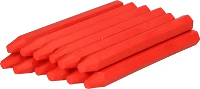 Produktbild von KOTARBAU® Zimmermannsbleistift zum Markieren von Holz 12 Stück Satz Rot