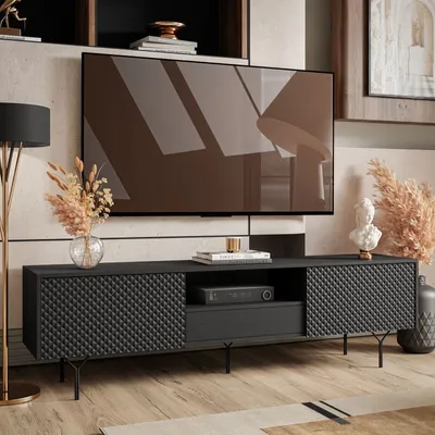 Produktbild von RTV - Schrank RICHMOND 180 cm Schwarz