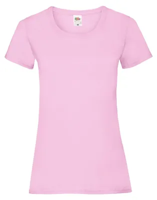 Produktbild von Fruit of the Loom - "Valueweight" T-Shirt für Damen FK3173 (L) (Hellrosa)