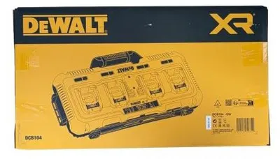 Immagine prodotto di Caricabatterie rapido quadruplo DeWalt DCB104-QW
