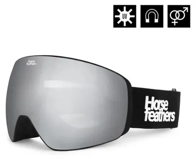 Image de Lunettes Horsefeathers Scout (noir/argent miroir)