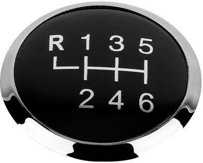 Image de Levier de vitesse universel ABS, 6 vitesses, design ergonomique antidérapant