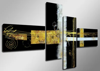 Obrázek produktu pro Obraz 160 x 70 cm na plátně abstrakt 6514 - Obrazy/nástěnný obraz/umělecký tisk jsou již zarámované
