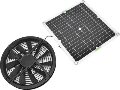 Immagine prodotto di Kit di ventilatori solari per piccoli nidi di uccelli e rifugi per animali