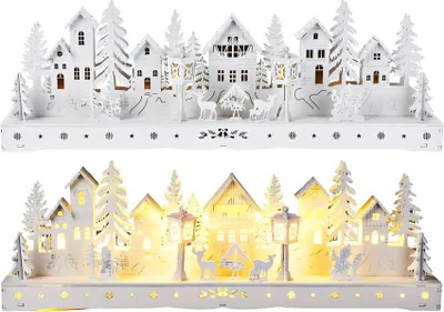Obrázek produktu pro Homestyling KO-AX5350390 s LED osvětlením domek 45 cm