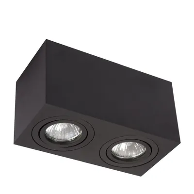 Zdjęcie produktu dla Oprawa natynkowa spot LYON LP-5881/2SM BK Light Prestige