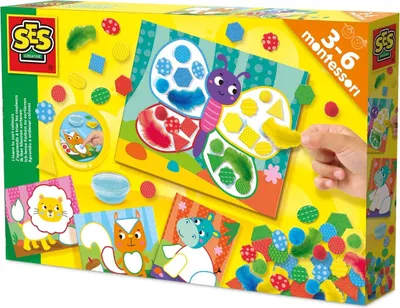 Produktbild von Montessori Sortierspielzeug für Farben und Materialien