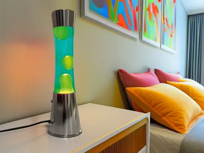 Zdjęcie produktu dla Lampa lawowa Reality Leuchten, design. Zgodnie z przepisami dotyczącymi oświetlenia dla dzieci!
