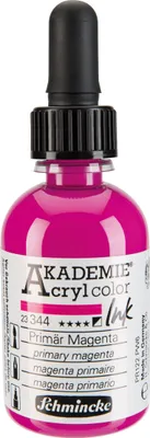 Produktbild von Schmincke Akademie Acryl color Ink 50ml Primär Magenta 23344024