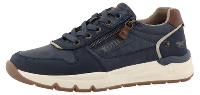 Produktbild von MUSTANG Herren Sneaker sportlicher Halbschuh 15M0051001, Größe:44 EU, Farbe:Blau
