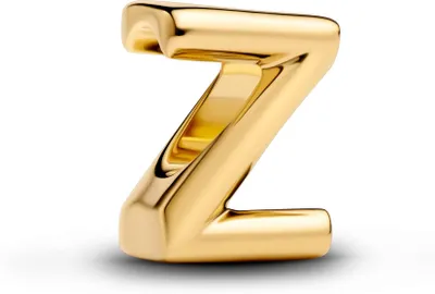Image de PANDORA Charm "lettre Z" doré 763972C00
