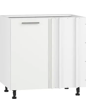 Zdjęcie produktu dla Szafka kuchenna narożna 80 VENTO DN-100/82 biały mat