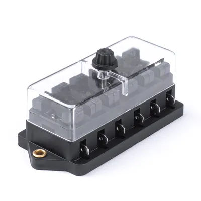 Produktbild von Keramische Sicherungsbox 6-fach AMIO-3041 für Fahrzeuge & Maschinen