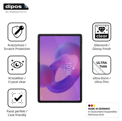 Immagine prodotto di 2x Pellicola Protettiva per Lenovo Idea Tab Plus TB361FU Protezione Schermo Claro Display dipos