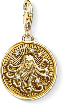 Obrázok produktu pre THOMAS SABO Prívesok s príveskom "Znamenie zverokruhu Panna" Strieborný vo