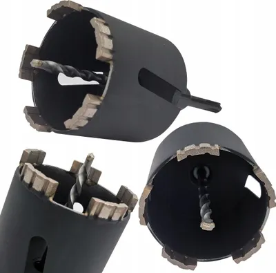 Produktbild von Diamant-Lochsäge für Beton, 68 mm, 5 Segmente, Mauerwerksfräser, Fräserbox