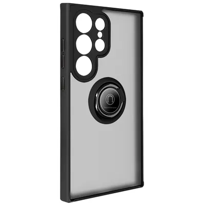 Produktbild von Avizar, Handyhülle mit Ring-Halterung Samsung Galaxy S24 Ultra, Schwarz