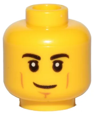 Obrázok produktu pre LEGO žltá minifigúrka (3626pb2385) – nová
