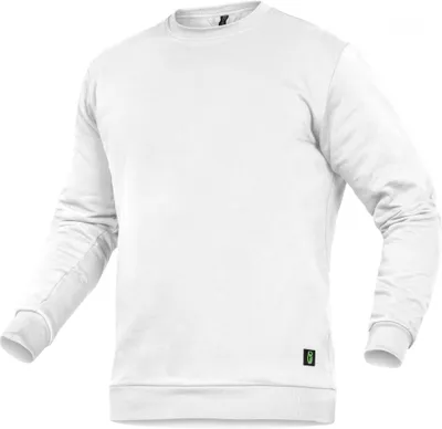 Produktbild von Rundhals Sweater weiß Gr. 3XL 60% BW/40% Polyester,290 g Leibwächter LWSR043XL