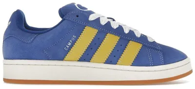 Zdjęcie produktu dla Adidas Campus 00s, kolor: królewski niebieski, żółty, podeszwa: gumowa - rozmiar EU 36 2/3